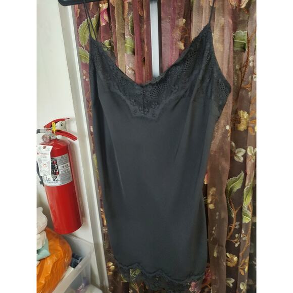 French Connection Strappy Lace Slip Dress Size 10 New With Tags $78 - Picture 2 of 13